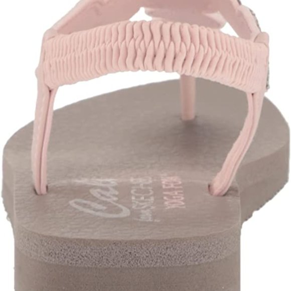 Skechers "Cali" Meditation Vegan Sling Back Sandals - Stars & Sparkle - Size 7M - Picture 3 of 5
